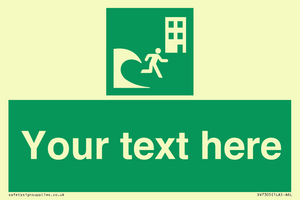 Custom Safe Condition Tsunami evacuation building